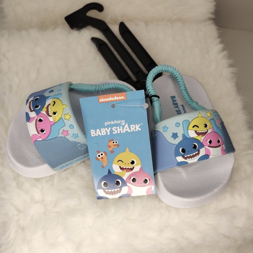Baby Shark Baby Sandals Size 2